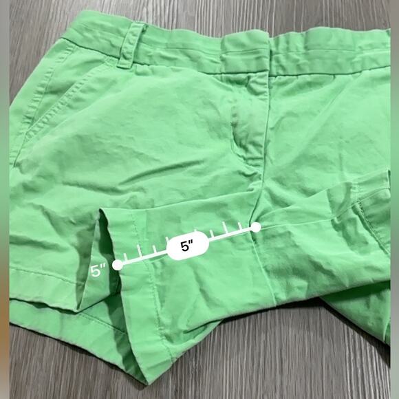 J. Crew Chino Mid Rise 100% Cotton Shorts Size 8 - Picture 8 of 8
